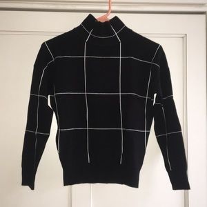 Black and White Sweater